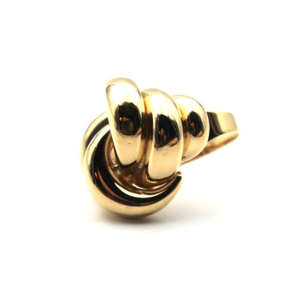 Anello a nodo in oro giallo - immagine 3