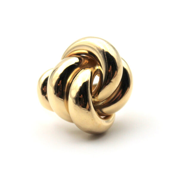 Anello a nodo in oro giallo - immagine 4