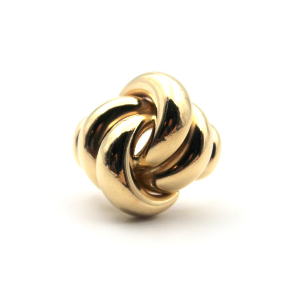 Anello a nodo in oro giallo - immagine 7