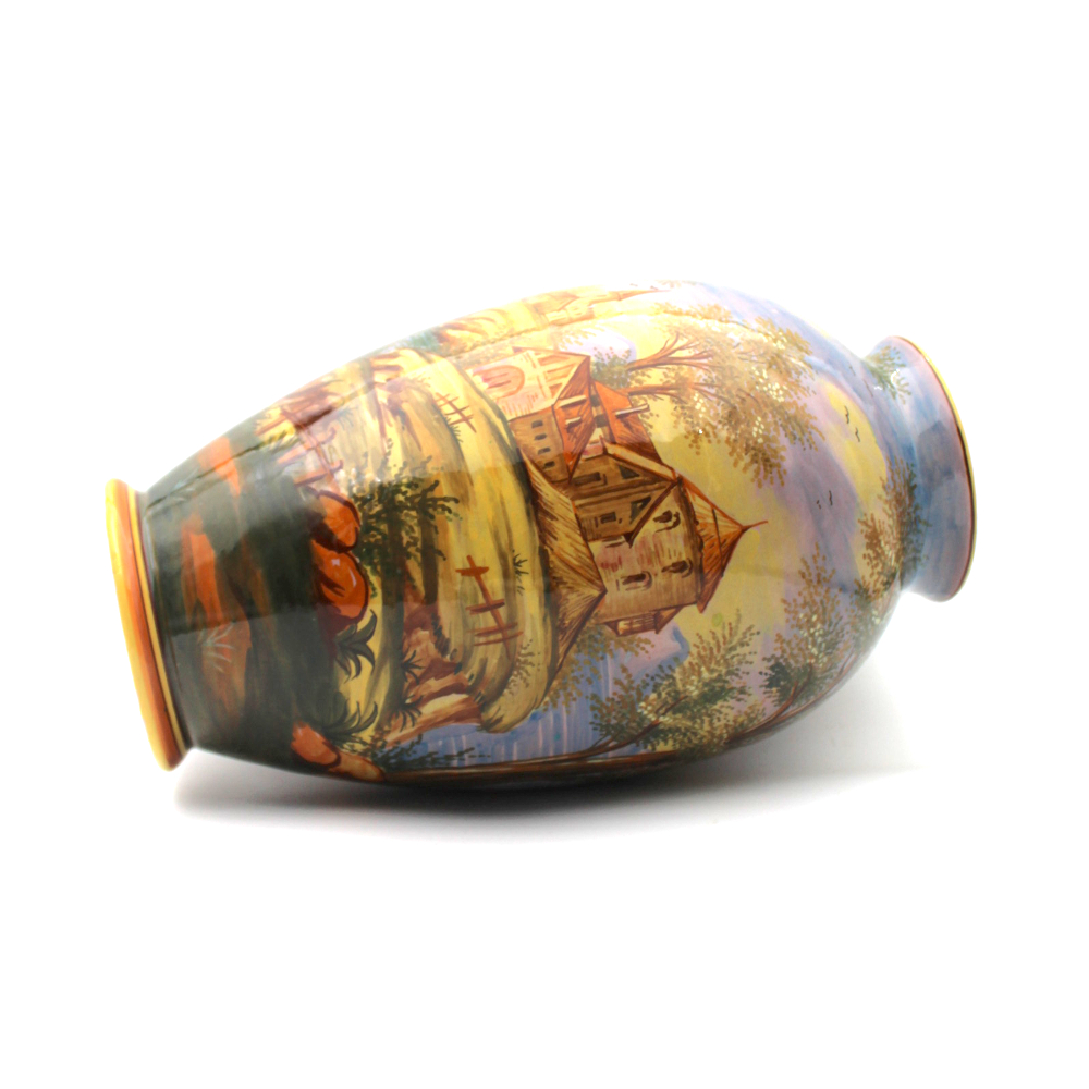 Vaso in ceramica, manifattura Minghetti - immagine 3